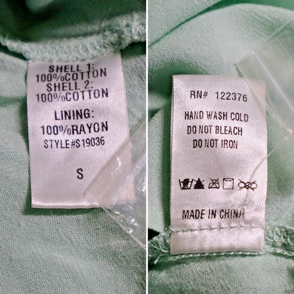 Talulah Size S Hidden Romper Babydoll Dress V Neck Sage Green - Picture 12 of 12